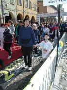 La partenza della non competitiva: 5400 partecipanti